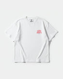 Camiseta Cubica Love Hurts Pocket Oversize Blanco