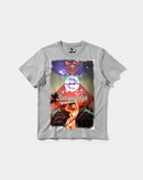 Camiseta Surrender Big Front Regular Basic Gris