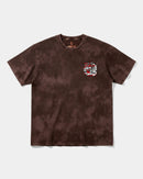 Camiseta Wasting Time 777 Big Front Oversize Acid Marron