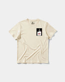 Camiseta Hot Friday White Pocket Front Regular Basic Beige