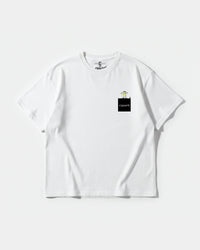 Camiseta Freedom Ufo Pocket Front Oversize Basic Blanco