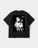 Camiseta Golden Night Big Back Oversize Basic Negro