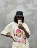 Modelo mide 1,65m y usa talla S