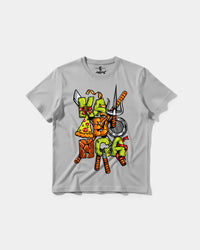Camiseta Kawabonga Big Front Regular Basic Gris