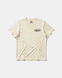Camiseta Tequila Sunrise Pocket Front Regular Basic Beige