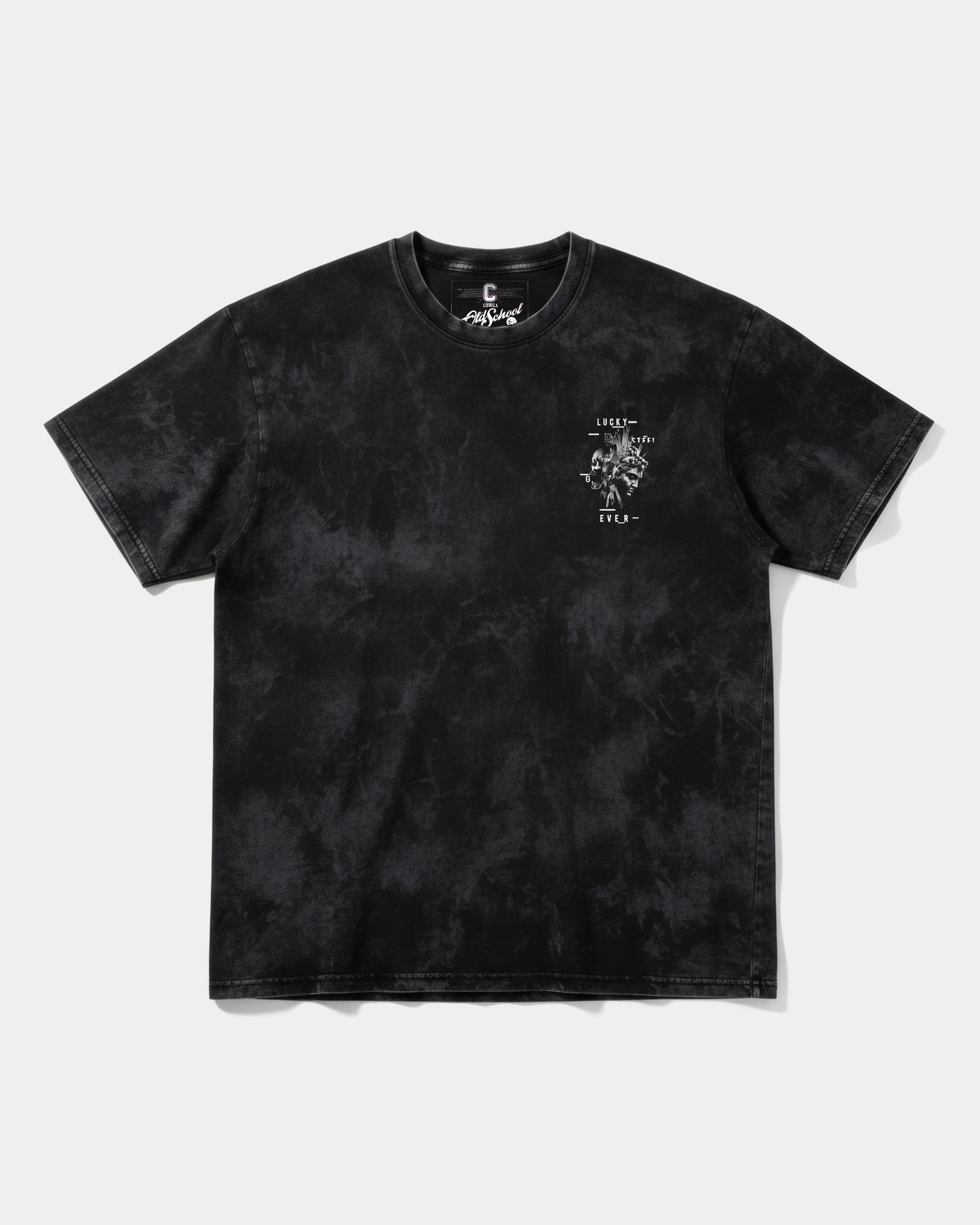 Camiseta Lucky Pocket Front Oversize Acid