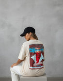 Modelo mide 1,63m y usa talla S