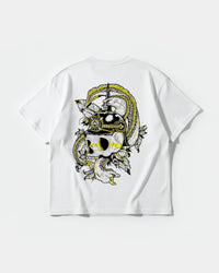 Camiseta Sea Soldier Big Back Oversize Basic Blanco