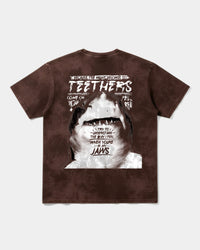 Camiseta Teethers Big Back Oversize Acid Marron