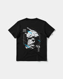 Camiseta Miguel Angel Big Back Regular Basic Negro
