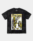 Camiseta Fuck The Summer Big Front Oversize Acid Negro