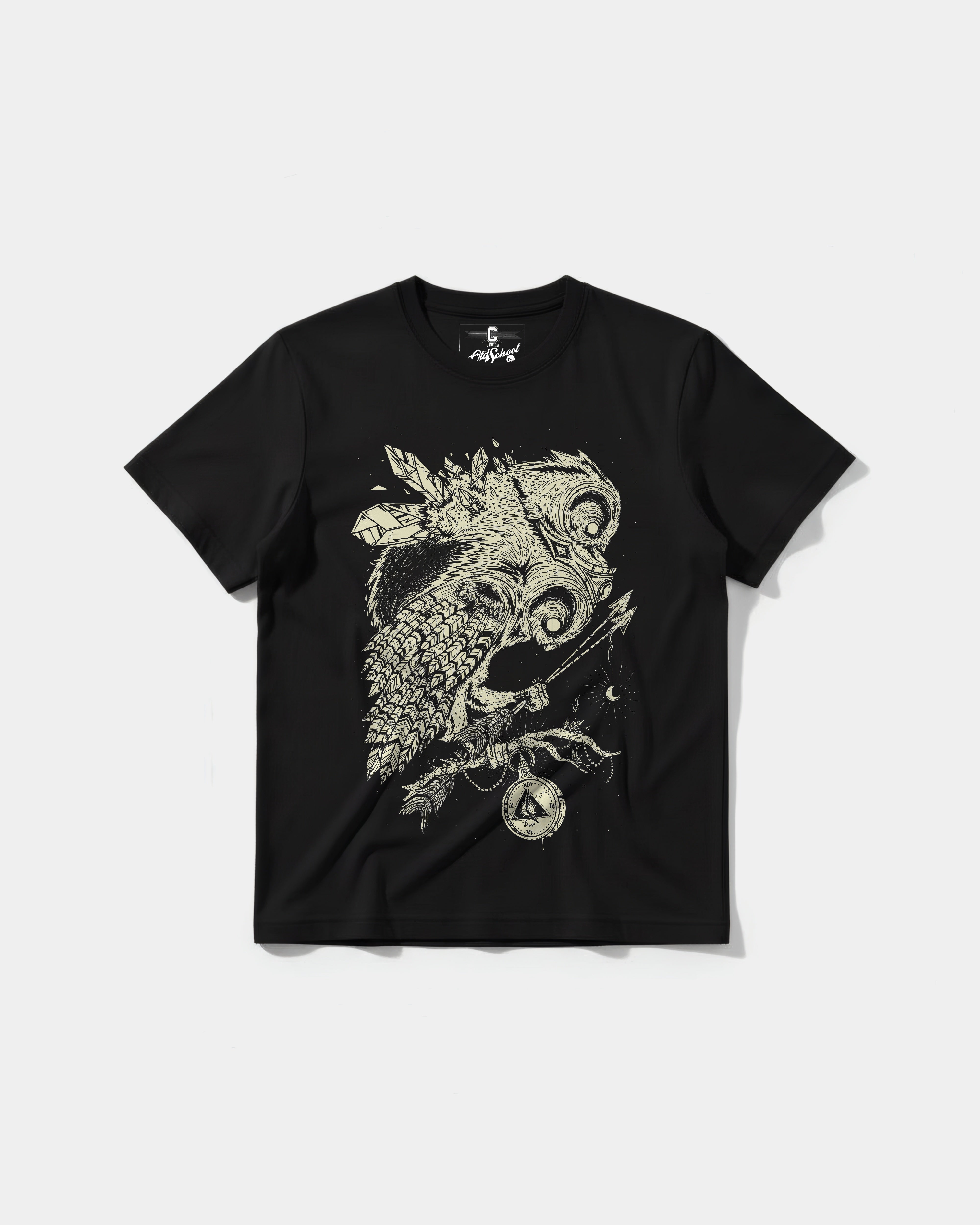 Camiseta Magic Owl Big Front Regular Basic