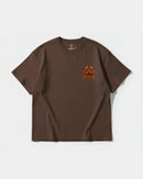 Camiseta Gorilla Samurai Big Pocket Front Oversize Basic Marron