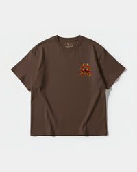 Camiseta Gorilla Samurai Big Pocket Front Oversize Basic Marron