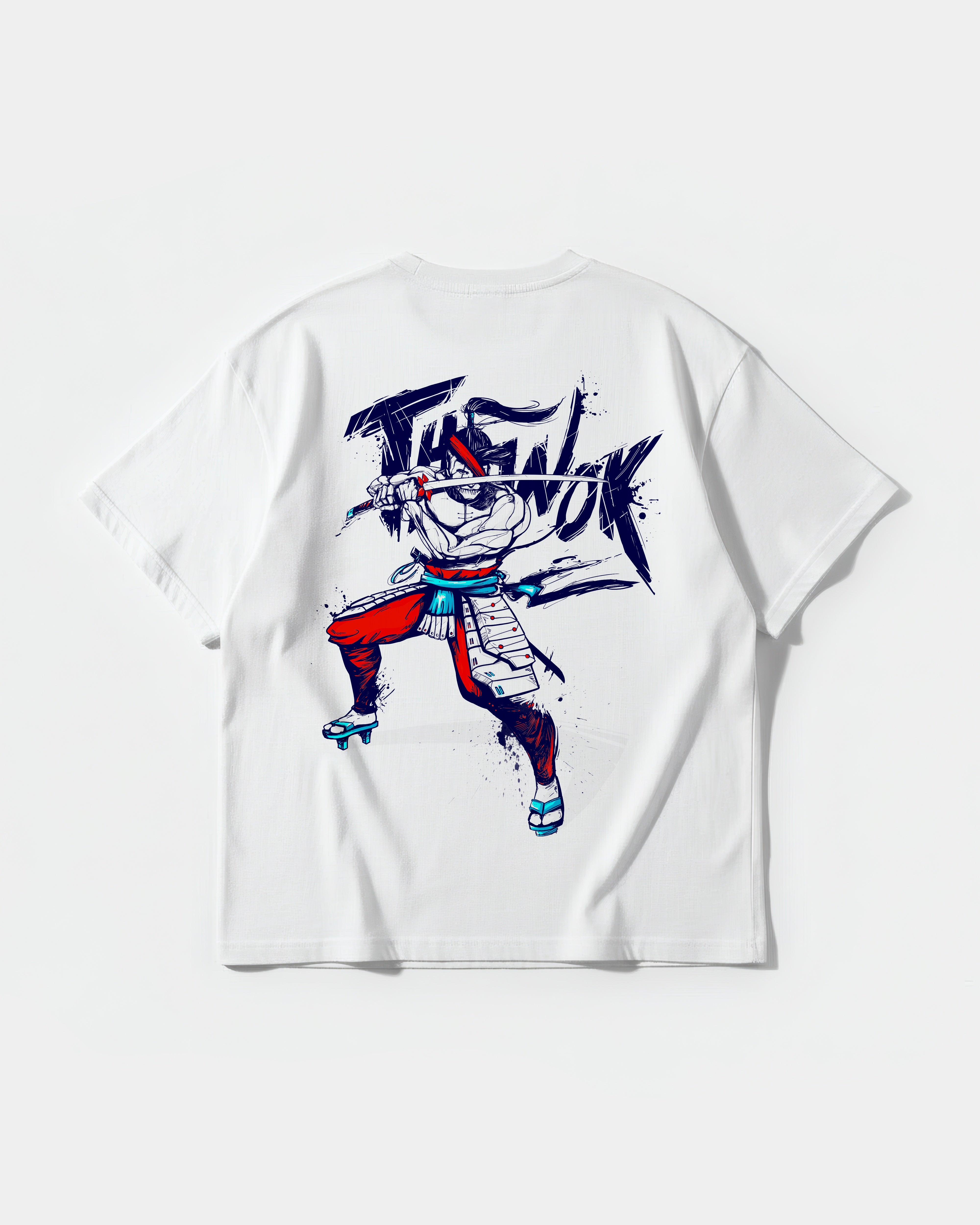 Samurai Big Back Oversize Basic T-shirt