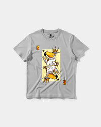Camiseta King S Cocktail Big Front Regular Basic Gris