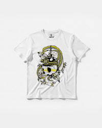 Camiseta Sea Soldier Big Front Regular Basic Blanco
