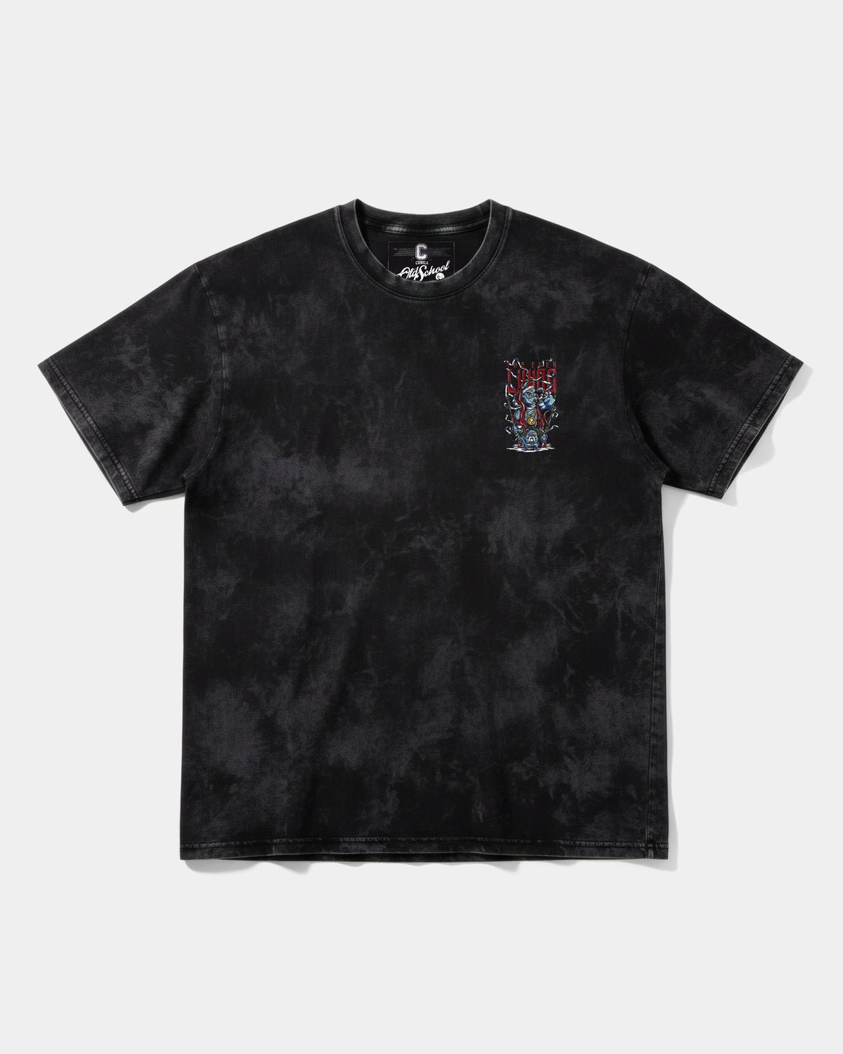 Camiseta Mummra Pocket Front Oversize Acid
