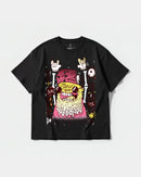 Camiseta The Surfer Beat Big Front Oversize Basic Negro