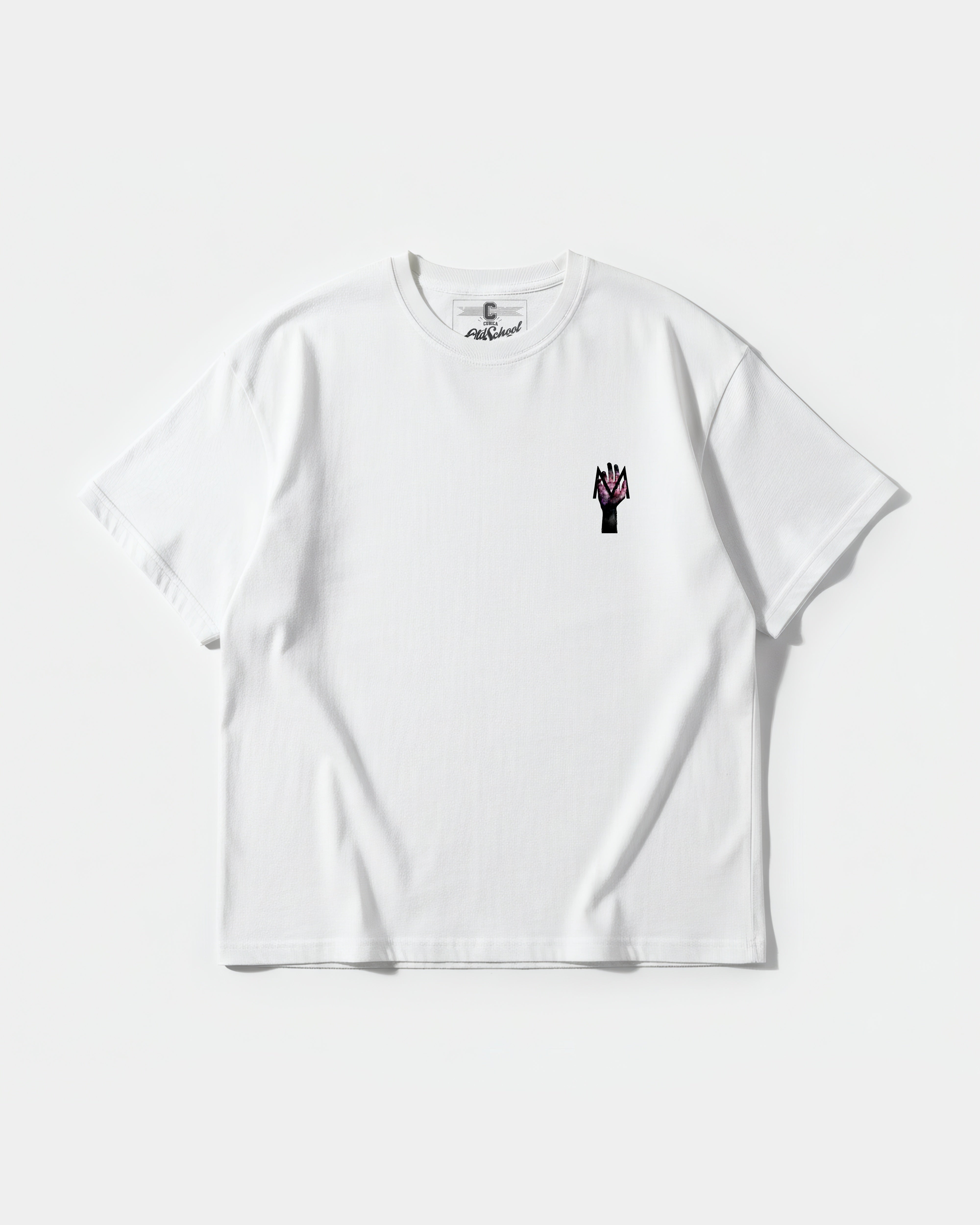 Hands M Pocket Front Oversize Basic T-shirt