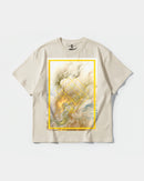 Camiseta Majestic Jupiter Big Front Oversize Basic Beige
