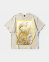 Camiseta Majestic Jupiter Big Front Oversize Basic Beige