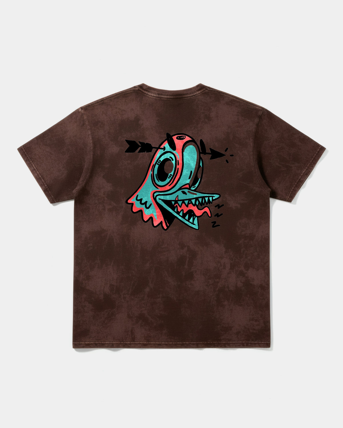 Crazy Paloma Big Back Oversize Acid T-Shirt