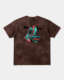 Camiseta Crazy Paloma Big Back Oversize Acid Marron