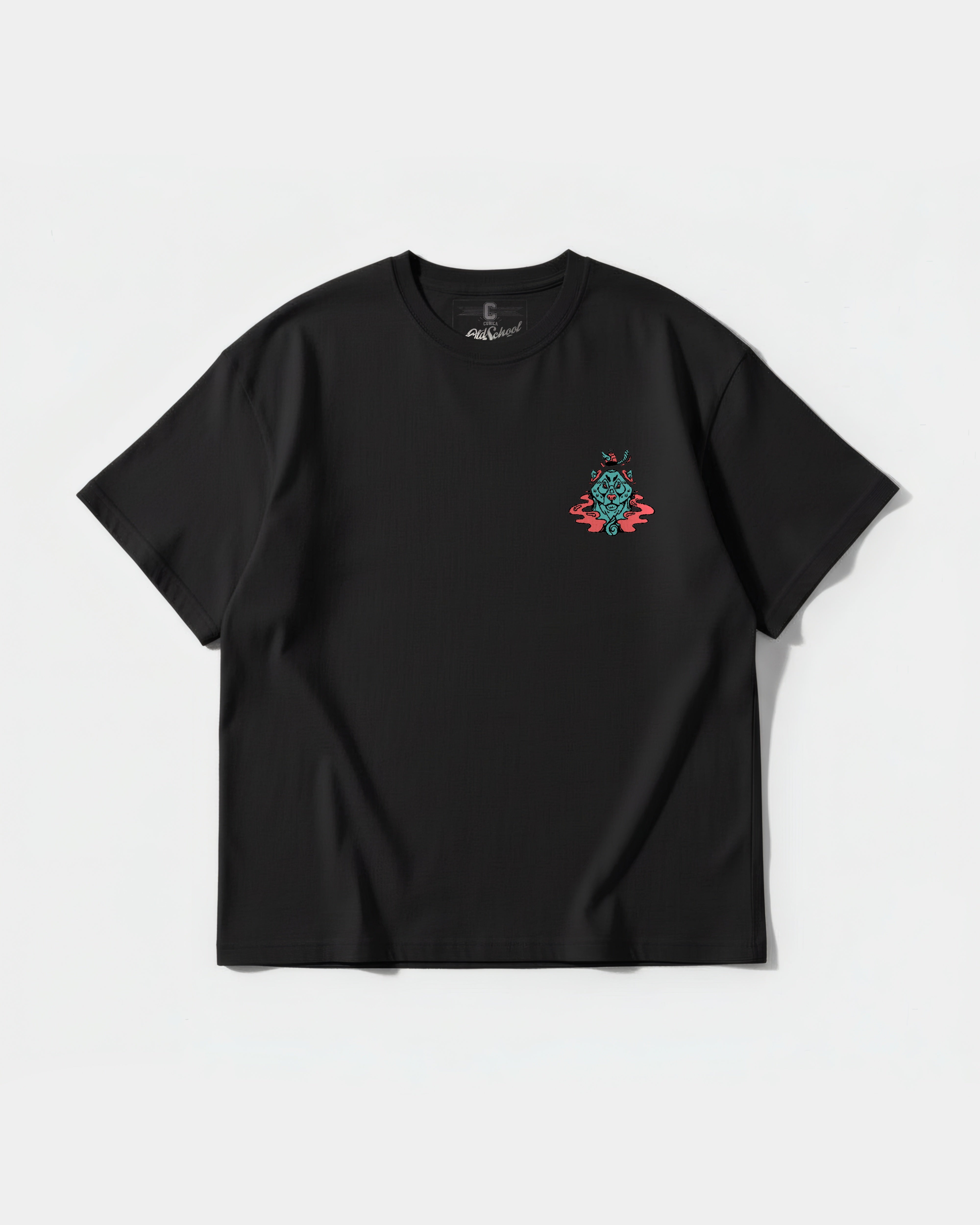 Camiseta Oso Con Gorra Pocket Front Oversize Basic