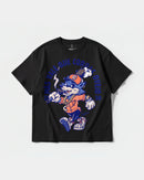 Camiseta Mas Vale Que Corras Big Front Oversize Basic Negro