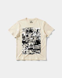 Camiseta Motel Vacancy Big Front Regular Basic Beige