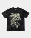 Camiseta Magic Owl Big Front Oversize Acid Negro