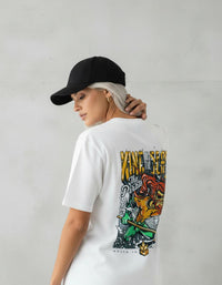 Modelo mide 1,64m y usa talla S