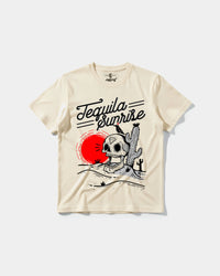 Camiseta Tequila Sunrise Big Front Regular Basic Beige