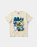 Camiseta Mutantes Big Front Regular Basic Beige