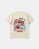 Camiseta Wasting Time 777 Big Back Regular Basic Beige