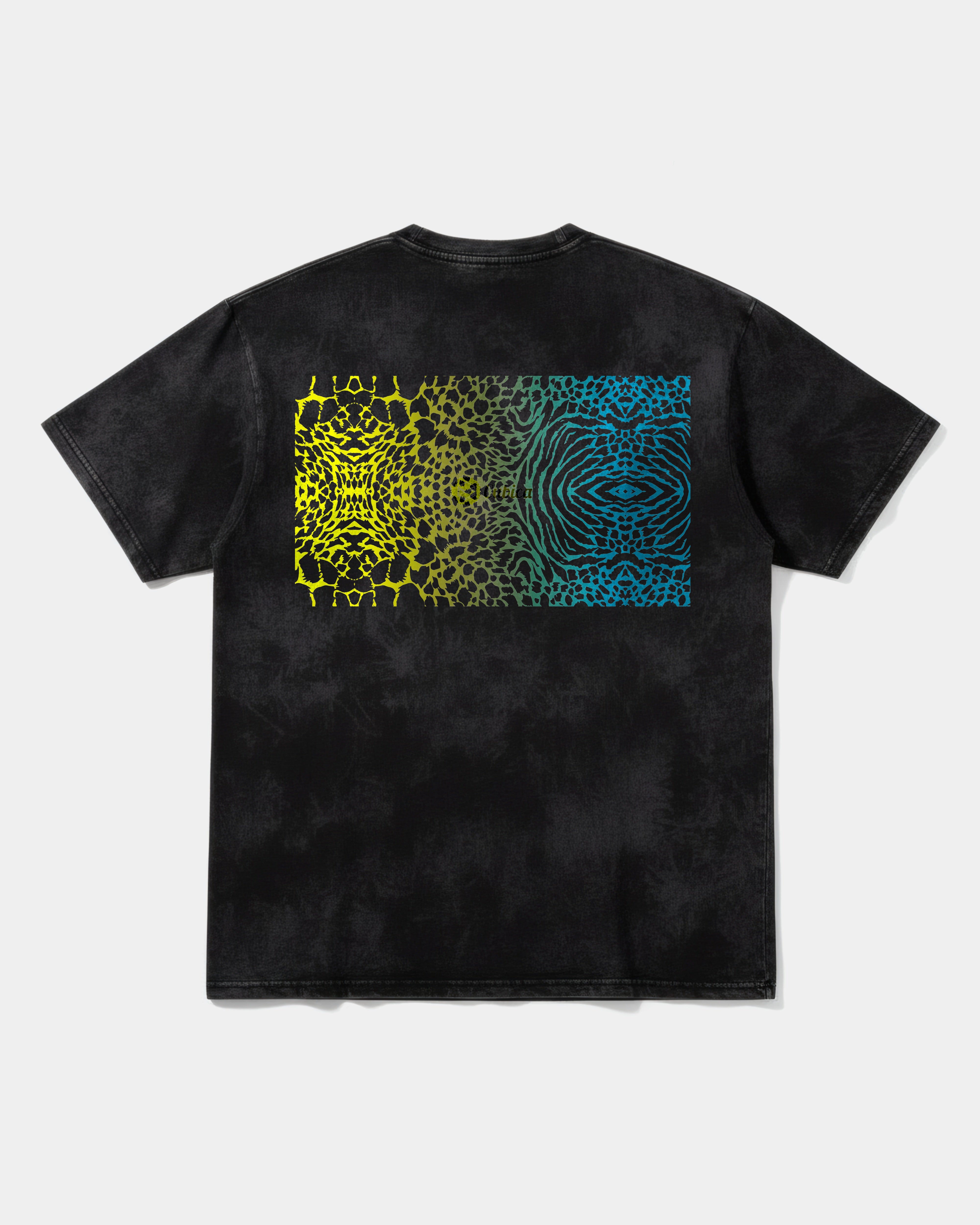 Camiseta Cubica Psychedelic Big Back Oversize Acid