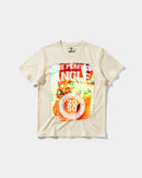 Camiseta The Perfect Angle Big Front Regular Basic Beige