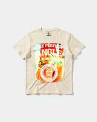 Camiseta The Perfect Angle Big Front Regular Basic Beige