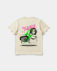 Camiseta Sexy Bitch Big Back Regular Basic Beige