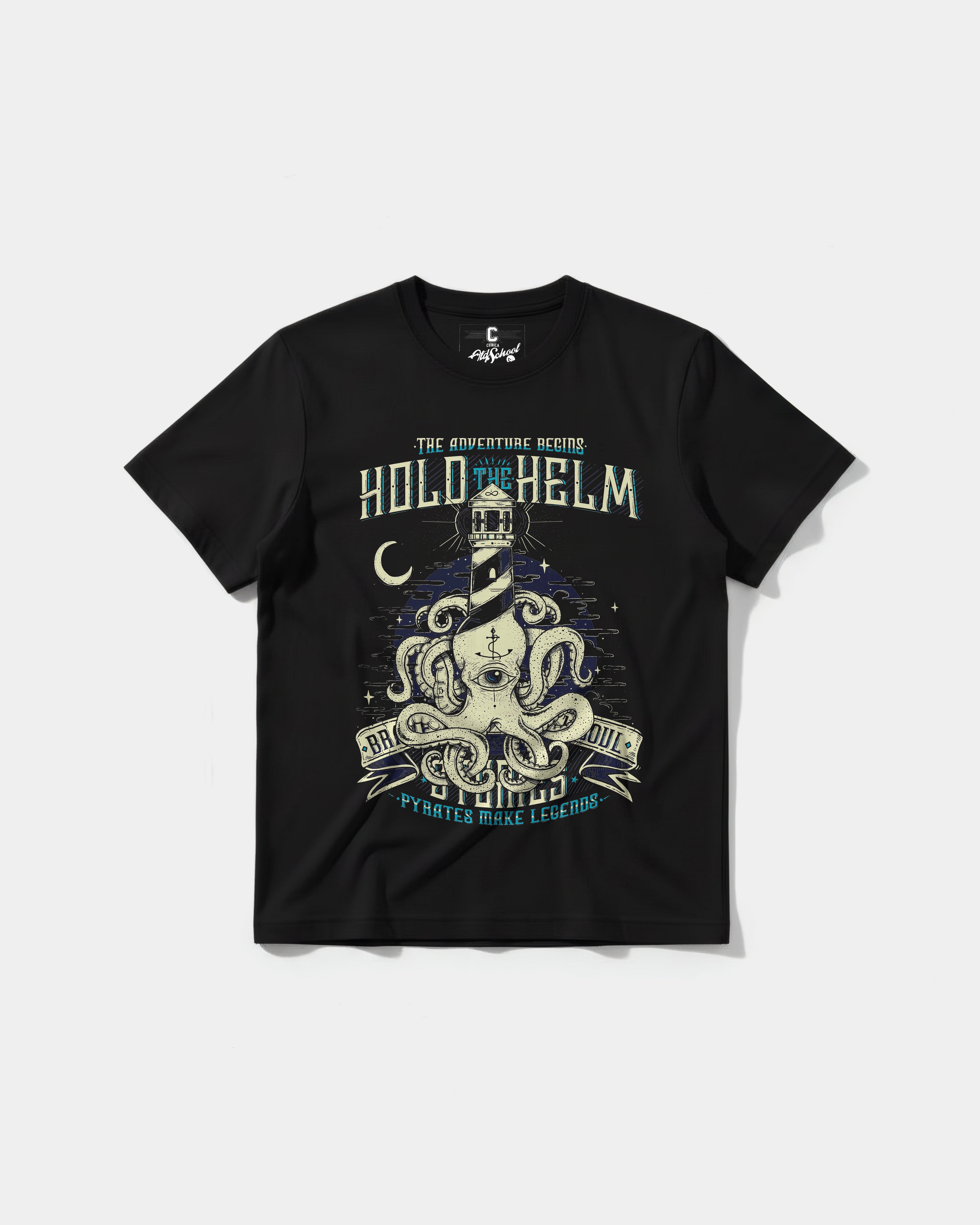 Camiseta Hold The Helm Big Front Regular Basic