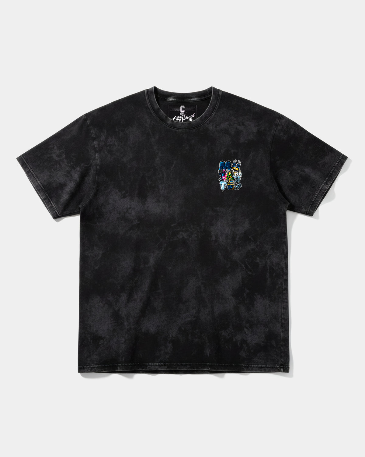Camiseta Mutantes Pocket Front Oversize Acid