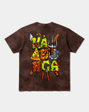 Camiseta Kawabonga Big Back Oversize Acid Marron