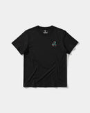 Camiseta Crazy Paloma Pocket Front Regular Basic Negro