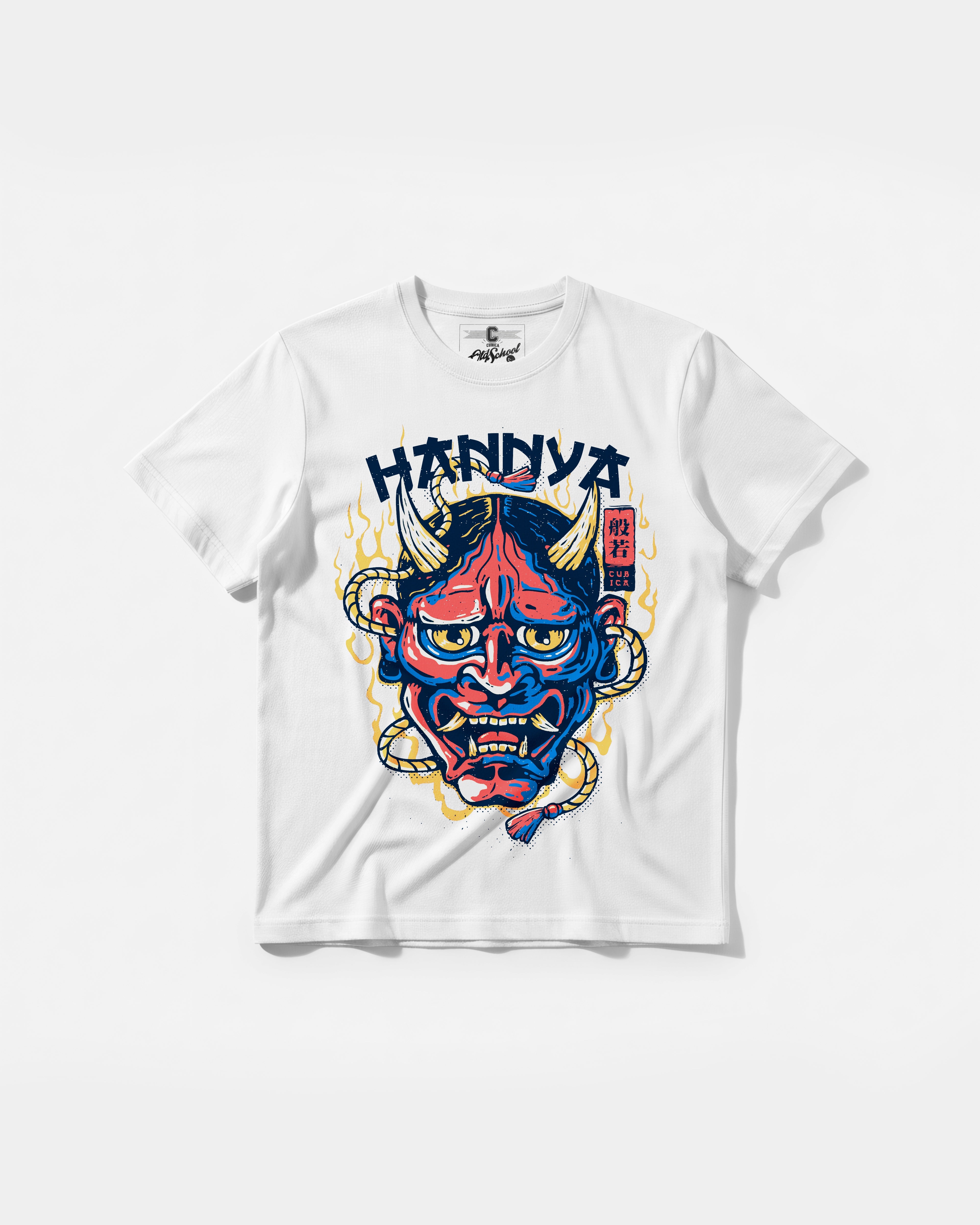 Camiseta China Hannya Big Front Regular Basic