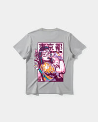 Camiseta Tokio 2050 Pocket Regular Basic Gris