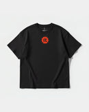 Camiseta Just Be Stronger Chest Front Oversize Basic Negro