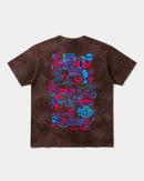 Camiseta Spicy Girl Big Back Oversize Acid Marron