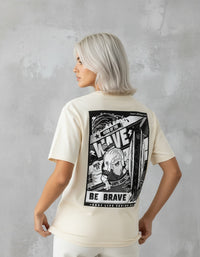 Modelo mide 1,64m y usa talla S