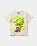 Camiseta The Woodsons White Big Front Regular Basic Beige